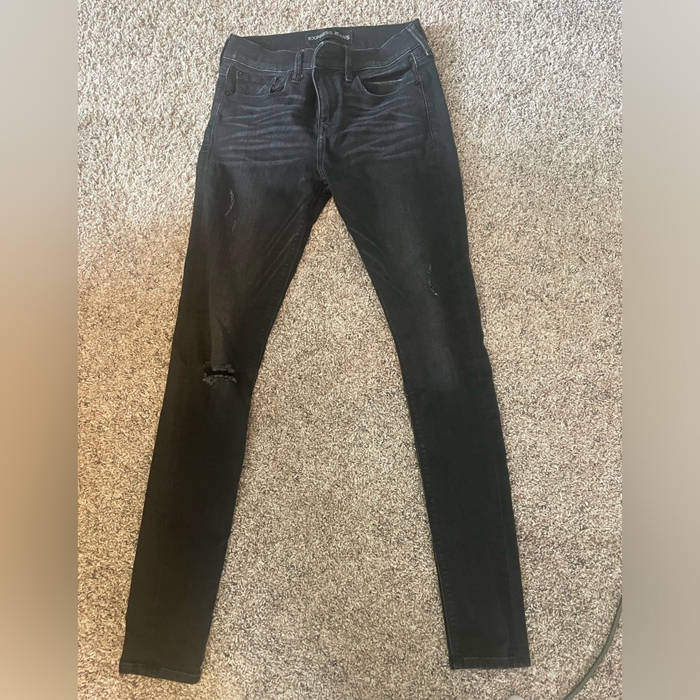 Express super soft legging midrise size 0